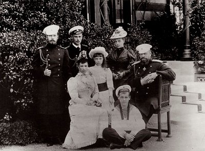 Rus İmparatorluk ailesi, c1892-c1894 by Unbekannt