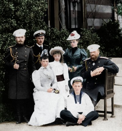 Rus İmparatorluk ailesi, c1894 1964. by Unbekannt