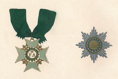Kraliyet Sakson Düzeni, c19. yüzyıl by Unbekannt