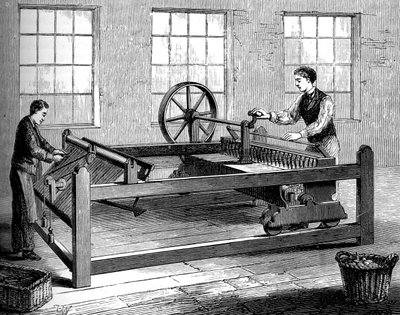 Slubbing-Billy, c1880 by Unbekannt