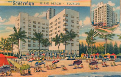 Egemenlik. Miami Sahili, Florida, 1940