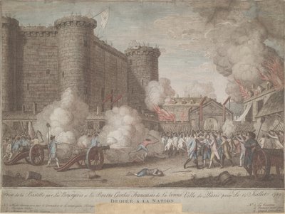 14 Temmuz 1789 1789 Bastille Baskını by Unbekannt