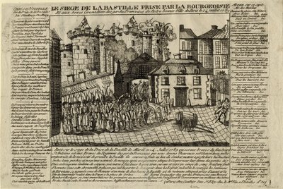 14 Temmuz 1789 1789 Bastille Baskını by Unbekannt