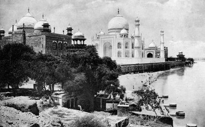 Tac Mahal, Agra, 20. yüzyıl by Unbekannt