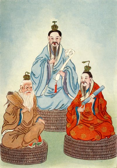 "Taocu Üçlü", 1922. by Unbekannt