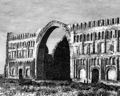 Taq-i Kisra, Ctesiphon, Irak, 19. yüzyıl by Unbekannt