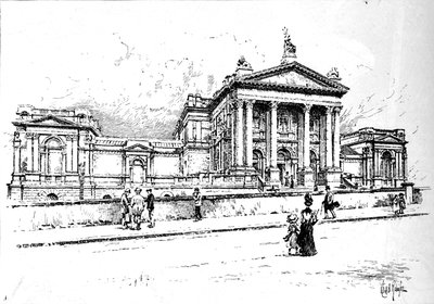 Tate Gallery Ulusal İngiliz Sanat Galerisi, 1906 by Unbekannt