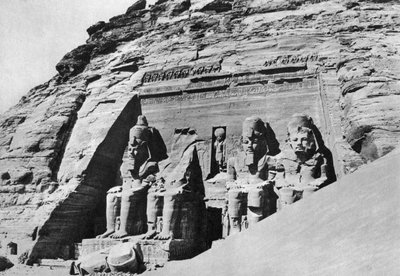 Ebu Simbel Tapınağı, Mısır, 1936 by Unbekannt