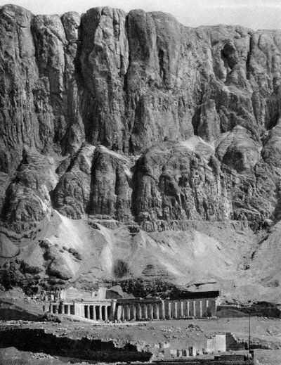 Deir-El-Bahari Tapınağı, Mısır, 1936 by Unbekannt