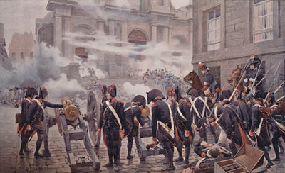 On Üçüncü Vendemiaire, 5 Ekim 1795, 1896 by Unbekannt