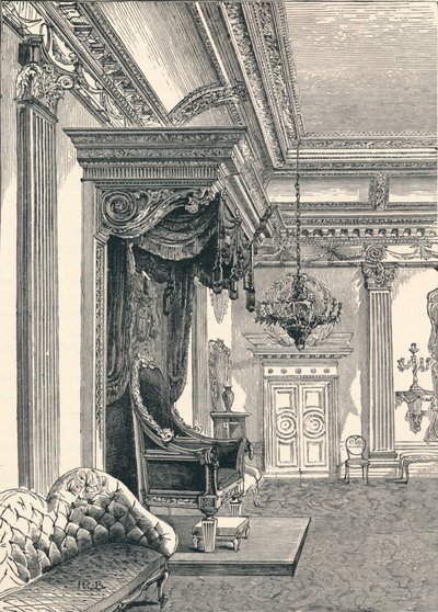 Taht Odası Dublin Kalesi, 1896 by Unbekannt
