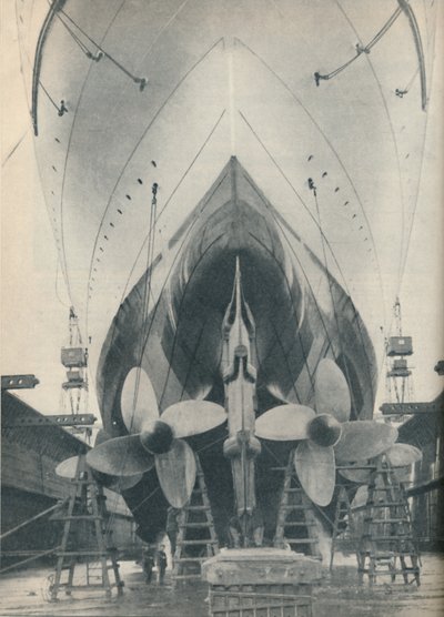 Modern Gömleklerin İtkisi Mighty Engines, 1936 by Unbekannt