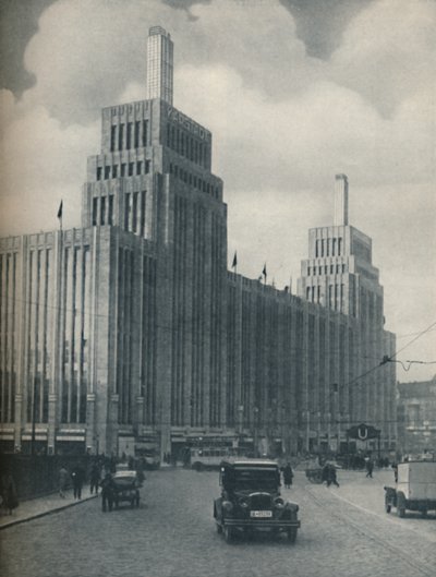 Bir İşçi Sınıfı Bölgesinde İnşa Edilen Karstadthaus