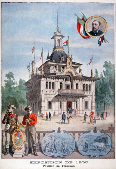 1900 Evrensel Sergisinde Transvaal pavyonu, Paris, 1900 by Unbekannt