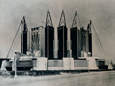 Seyahat ve Ulaşım Binası, 1932 1933. by Unbekannt