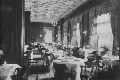 Tudor Yemek Odası, Melbourne Oteli, St Louis, Missouri, 1924 by Unbekannt