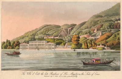 Villa dEste, Majestelerinin Como Gölü