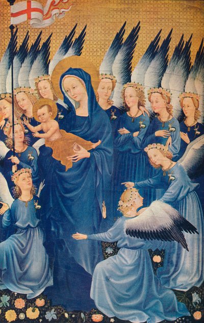 Meleklerle Bakire ve Çocuk: Wilton Diptych