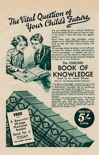 Çocuğunuzun Geleceğinin Hayati Sorusu - Bilgi Kitabı, 1935 by Unbekannt