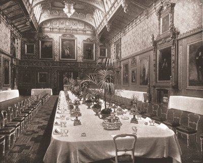 Waterloo Odası, Windsor Kalesi, Berkshire, 1894. by Unbekannt