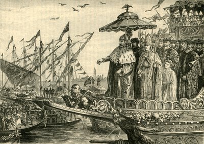 Adriyatik Düğünü, c991-1009, 1890. by Unbekannt