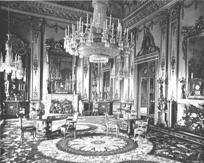 Beyaz Çizim Odası, Buckingham Sarayı, Londra, 1894. by Unbekannt