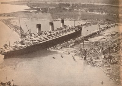 White Star Liner Majestic, Southampton