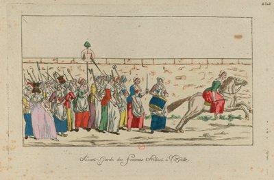 Kadınların Versay Yürüyüşü, 5 Ekim 1789, 1789. by Unbekannt