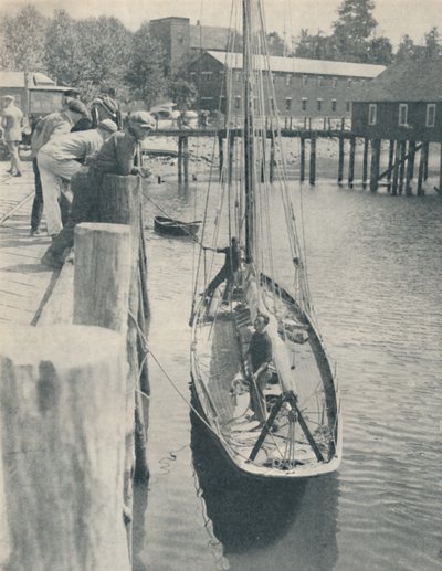 Dünyayı dolaşan yat, 1936 by Unbekannt