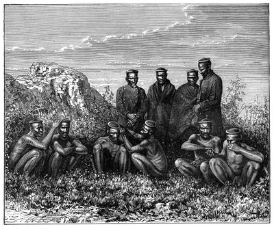 Zulu, Güney Afrika, c1890 by Unbekannt