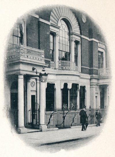 Cumbalı pencere, Boodles Club, Londra, c1900 1901 by Unbekannt