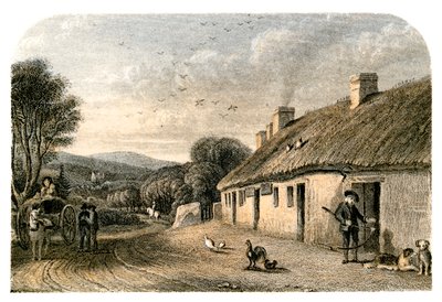 Robert Burns'ün doğum yeri, Alloway, South Ayrshire, İskoçya by Unbekannt