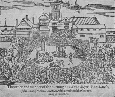 Anne Askew, John Lascelles, John Adams ve Nicholas Belenian