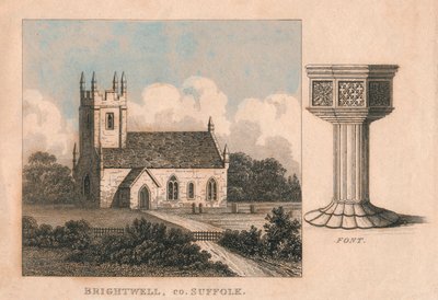 Vaftizci Yahya Kilisesi, Brightwell, Suffolk, 19. yüzyıl by Unbekannt