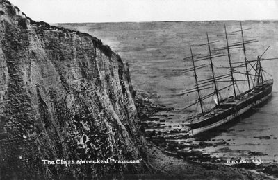 Kayalıklar ve harap Preussen, Dover, 20. yüzyıl by Unbekannt