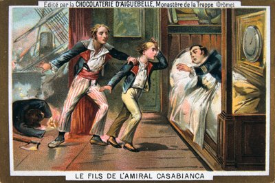 Amiral Casabianca ve oğlunun Nil Savaşı