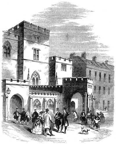 Eski Lordlar Kamarası girişi, 18. yüzyıl 19. yüzyıl by Unbekannt