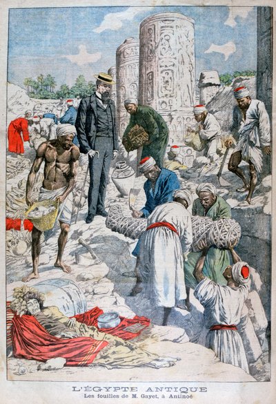 Antinopolis kazıları, Mısır, Albert Gayet, 1904 by Unbekannt