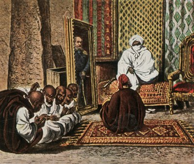Kaşif Nachtigal ve Bornu Şeyh Ömer, 5 Haziran 1870, 1936. by Unbekannt