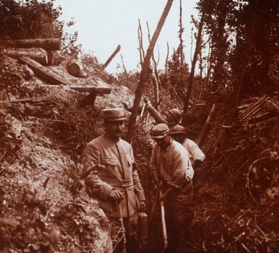 Cephe hattı, Soissons, kuzey Fransa, c1914-c1918 by Unbekannt