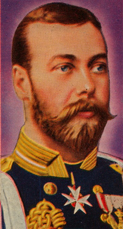 Gelecekteki Kral George V, düğününde, 1893 1935 by Unbekannt
