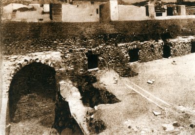 Kriptoportico'daki büyük teras, Pompeii, İtalya, c1900'ler by Unbekannt