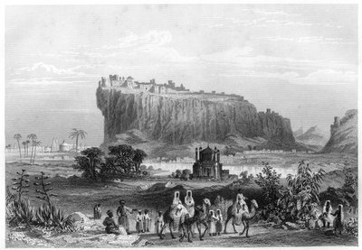 Gwalior tepe kalesi, Hindistan, c1860 by Unbekannt