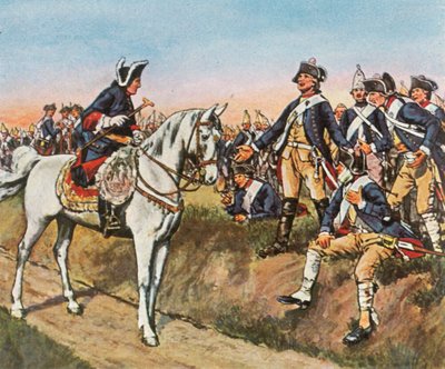 Hochkirch saldırısının ertesi sabahı, 14 Ekim 1758, 1936. by Unbekannt
