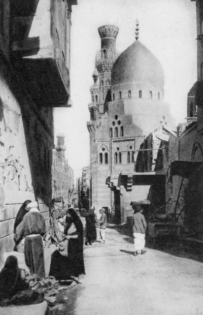 Yerli mahalle, Kahire, Mısır, c1920