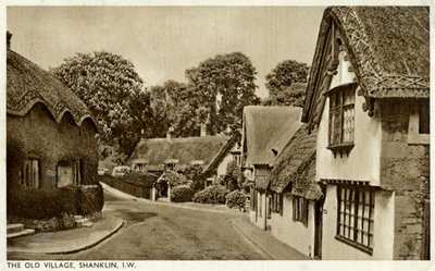Eski köy, Shanklin, Wight Adası, 20. yüzyıl by Unbekannt