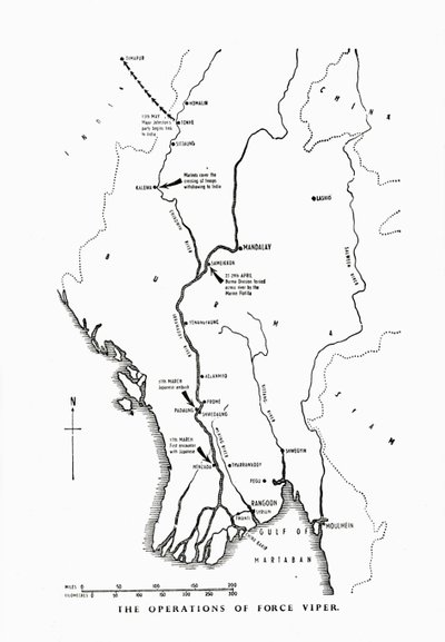 Force Viper, Burma, II. Dünya Savaşı, 1942-1943 1944 operasyonları. by Unbekannt
