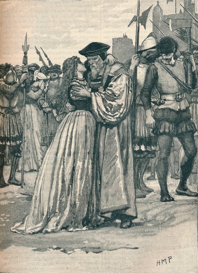 Sir Thomas More ve kızının ayrılması, 1535 1905 by Unbekannt