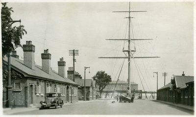 Kıç güvertesi, Kraliyet Donanması eğitim kurumu, Shotley, Suffolk, 1936 by Unbekannt