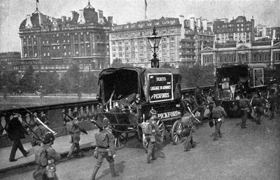 1911 demiryolu grevi, Londra, c1920 by Unbekannt